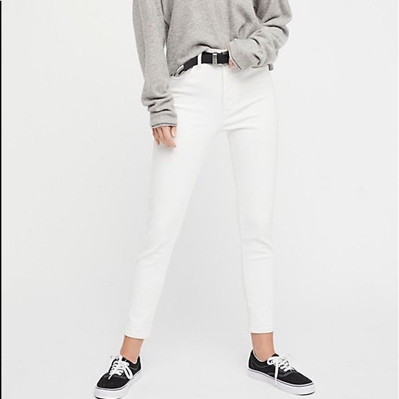 Levi's Denim - Mile High Levi Skinny White Jeans